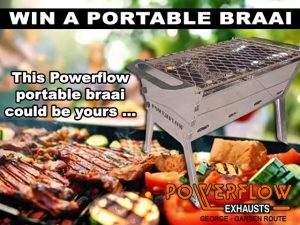 Win a Portable Braai from Powerflow in George